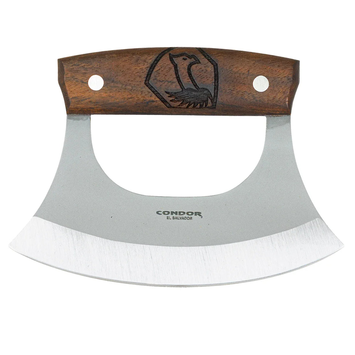 Condor Ulu Knife – 1075 Carbon Steel, Walnut