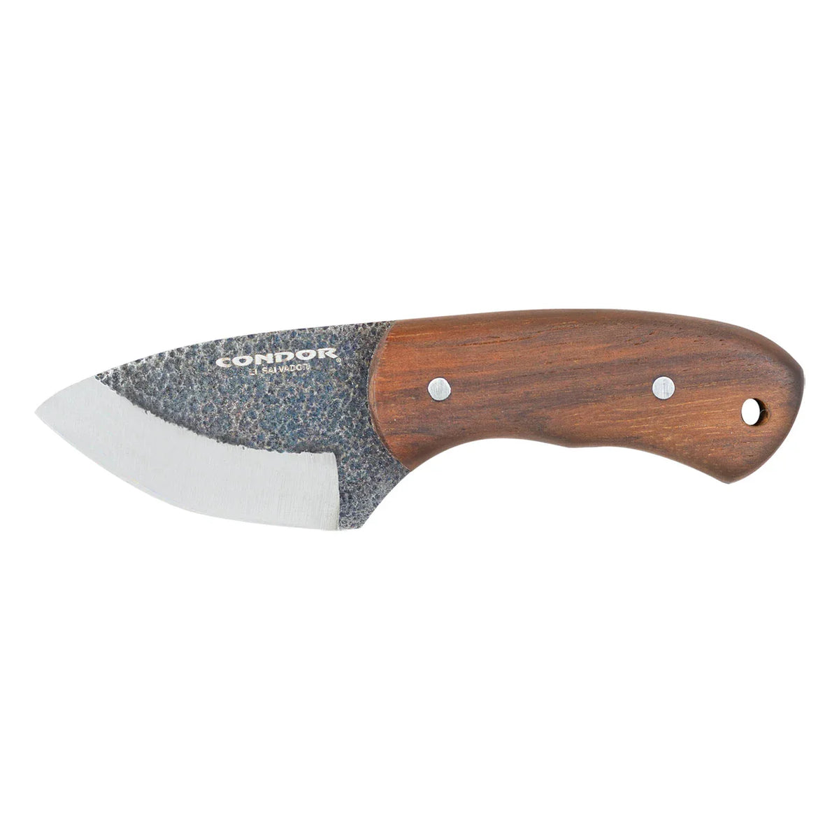Condor Beetle Neck Knife – 2.4" 1095 Blade, Walnut