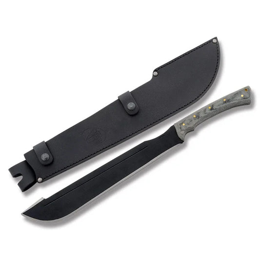 Condor Discord Machete CTK421-18HC – 17.5" 1075 Carbon Steel, Green Micarta