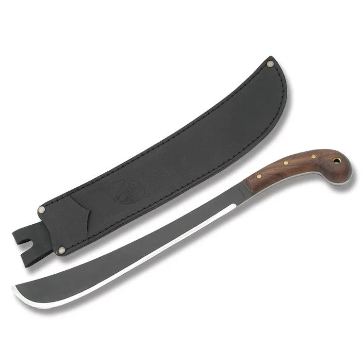 Condor Golok Machete CTK410-14HCS 14 inch 1075 carbon steel walnut handle