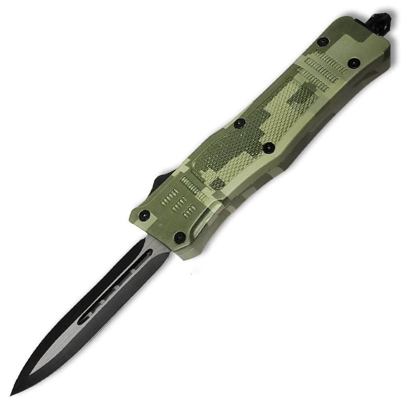 Delta Force OTF Automatic Knife, 2.75" Blade, Camo Handle - OTFM-11CA