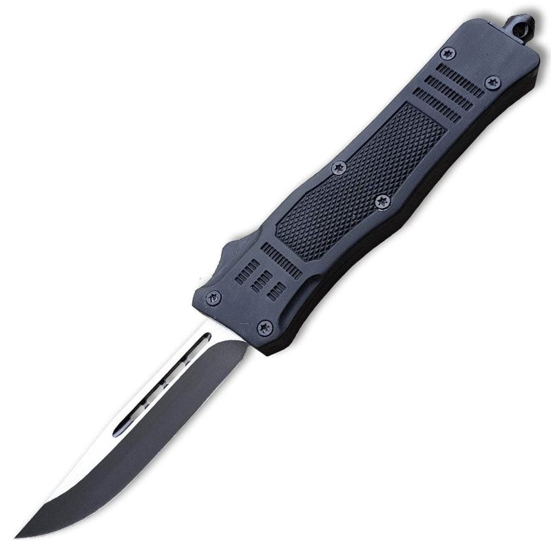 Delta Force OTF Black, 2.75" Blade, Black Handle - OTFM-11BK-2