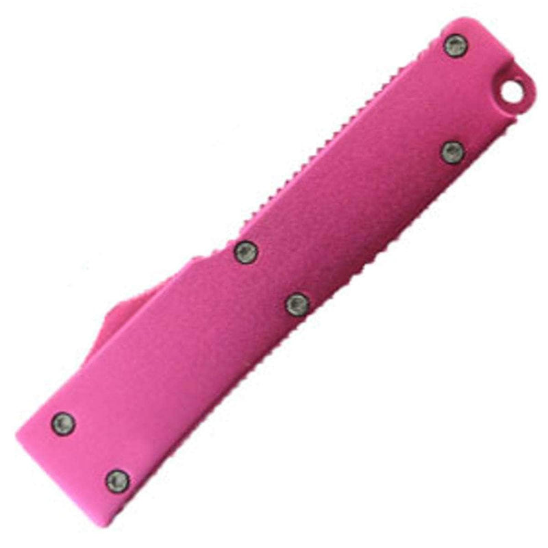Electrifying California Legal OTF Dual Action Knife (Pink)