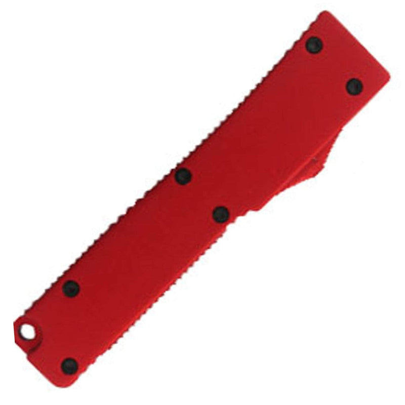 Electrifying California Legal OTF Dual Action Knife (Red)