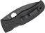 Spyderco Bodacious C263GSBK Folding Knife – 3.63" Black DLC S30V Serrated Blade, Black G-10