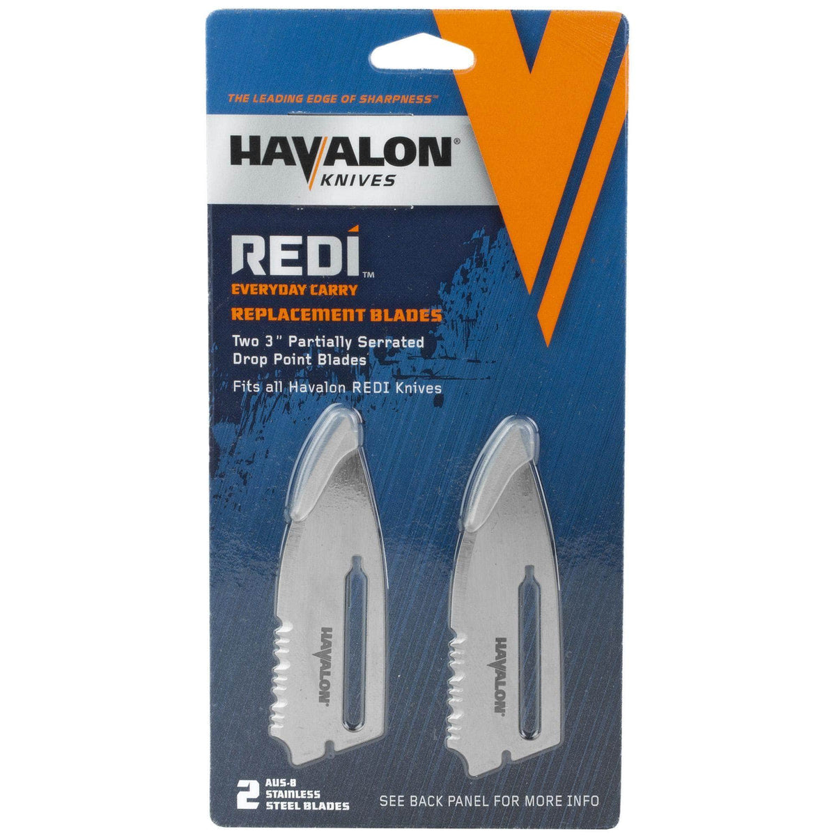 Havalon REDI HSCPS2 serrated replacement blades 2 pack