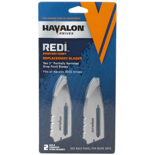 Havalon REDI HSCPS2 Serrated Replacement Blades – 2 Pack