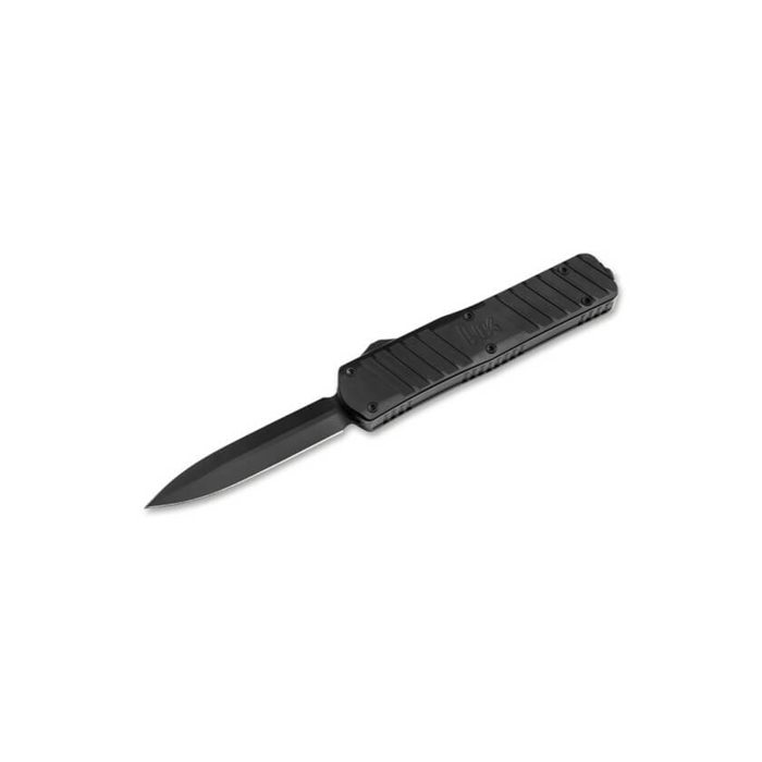 Heckler & Koch SP02 06HK003 OTF Automatic Knife – D2 Double-Edge Dagger