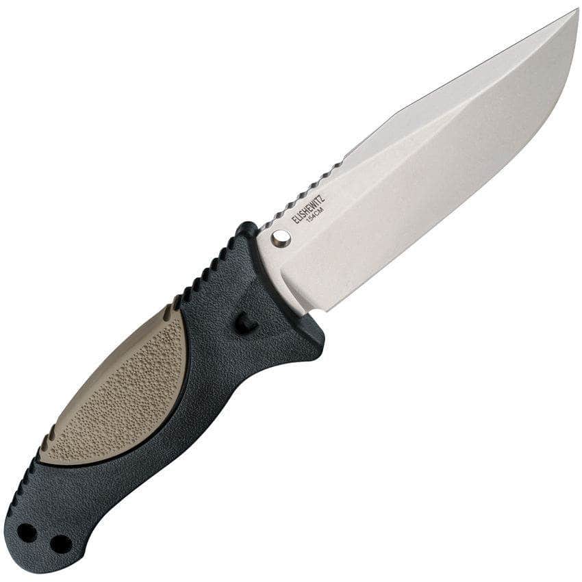 Hogue EX-F02 35273 fixed blade with MOLLE-compatible automatic-retention sheath