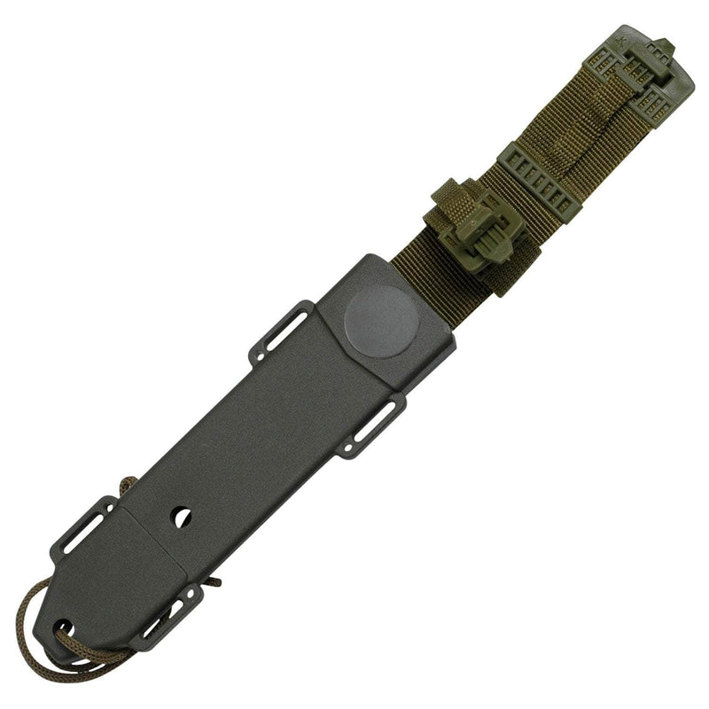 MTech USA Camo Tactical Knife, 6" Blade, ABS Handle, Sheath - MT-676TC
