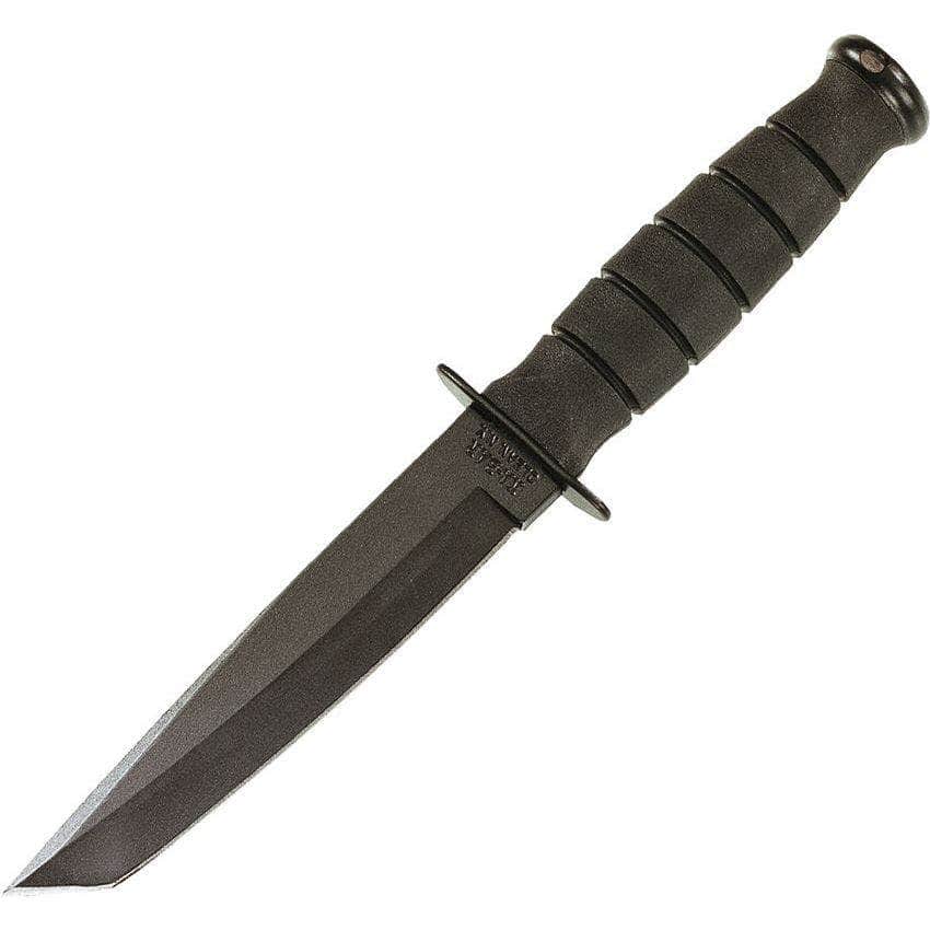 KA-BAR 1254 Short Tanto – 5.13" 1095 Cro-Van Fixed Blade