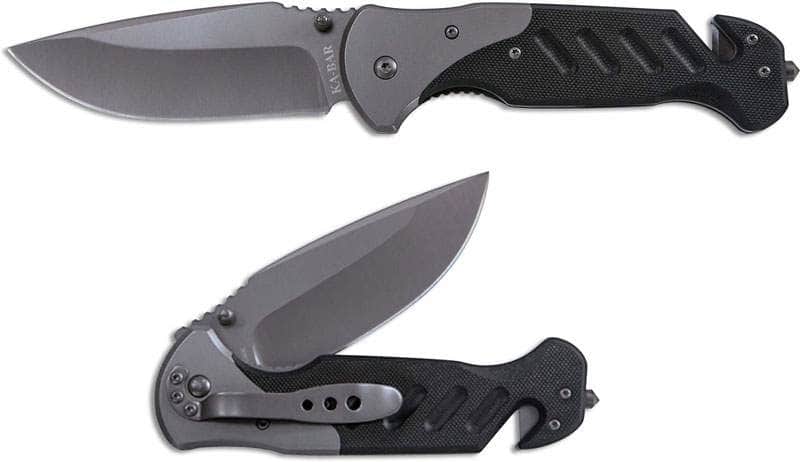 KA-BAR 3085 Coypu Rescue Folder – 3.75" 5Cr15, G10 Handle