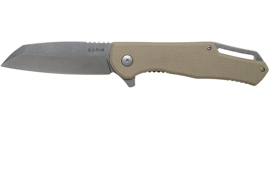 KA-BAR 7508 Jarosz Wharncliffe Flipper – 3.38" AUS-8A