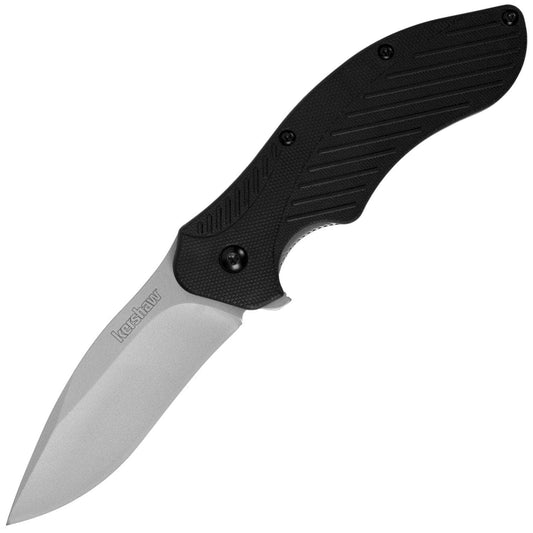 Kershaw Clash, 3.1" Plain SpeedSafe Blade, GFN Handles - 1605