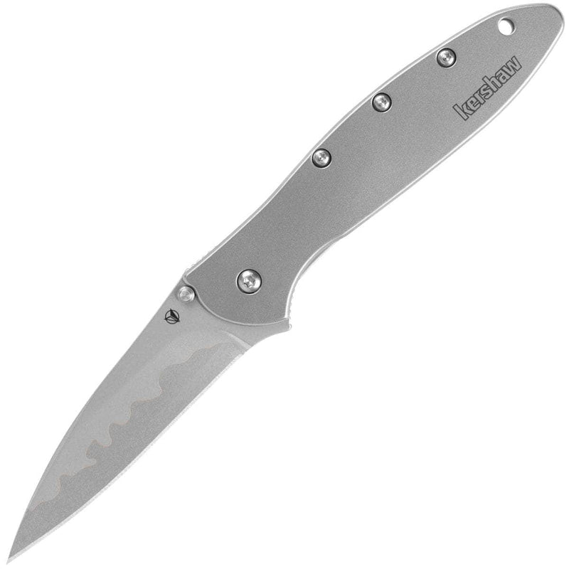 Kershaw Leek, 3" Assisted Composite Blade, Steel Handle - 1660CB