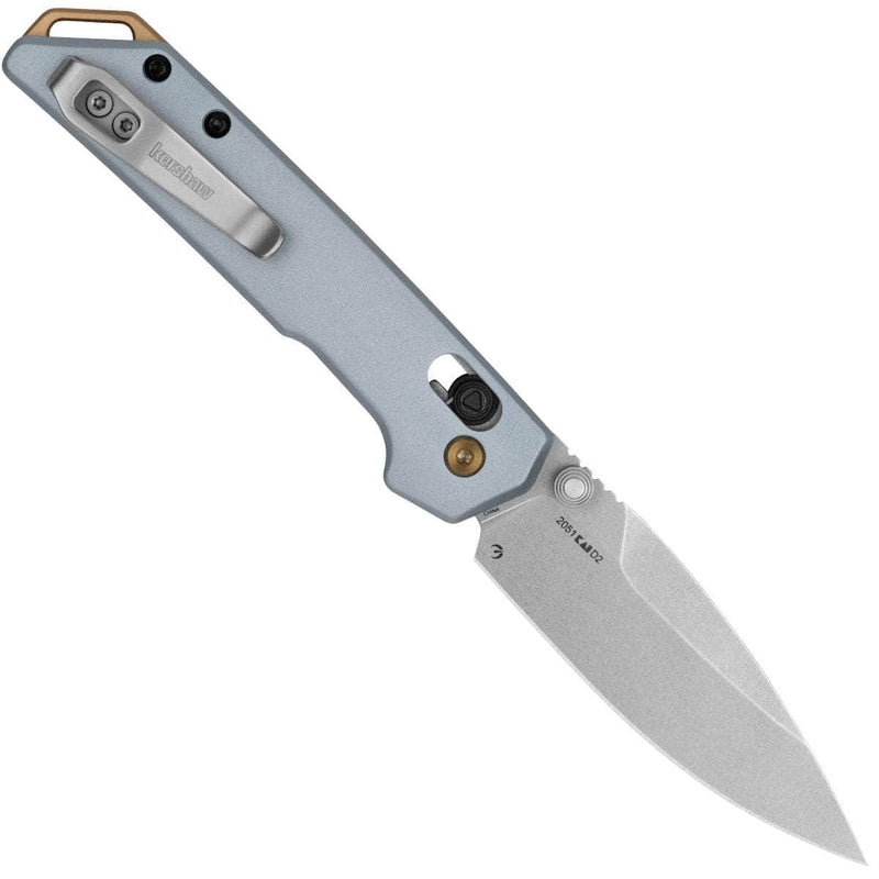 Kershaw Mini Iridium, 3" D2 Blade, Aluminum Handle - 2051