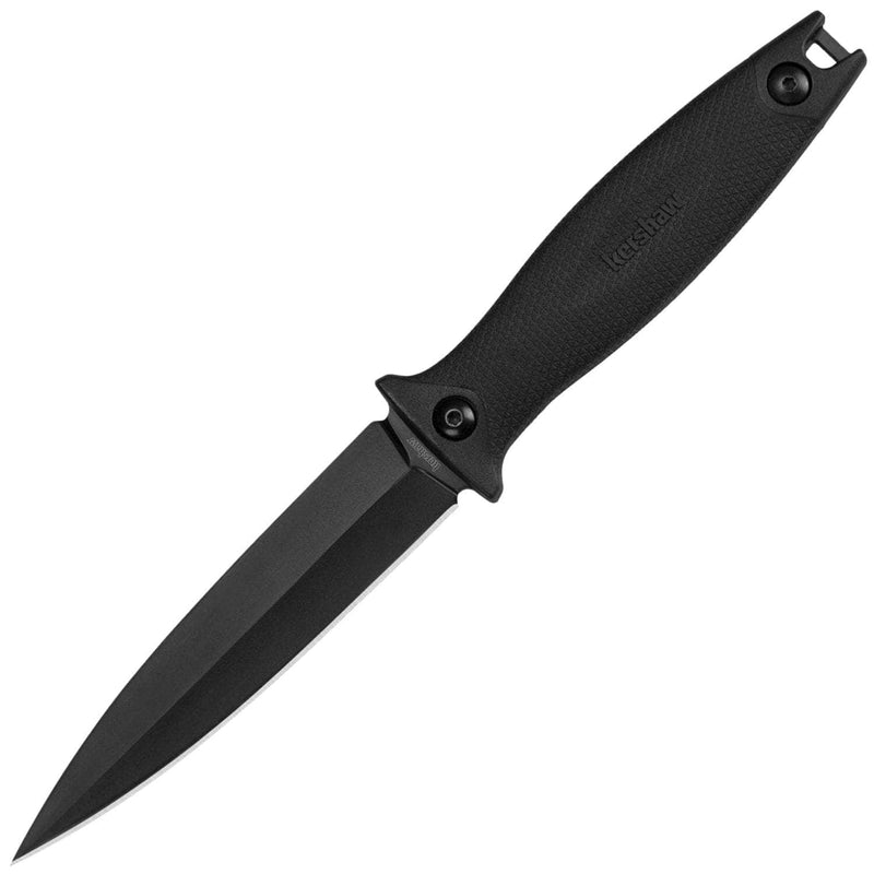 Kershaw Secret Agent Boot Knife, 4.4" Blade, GFN/Rubber Handle - 4007