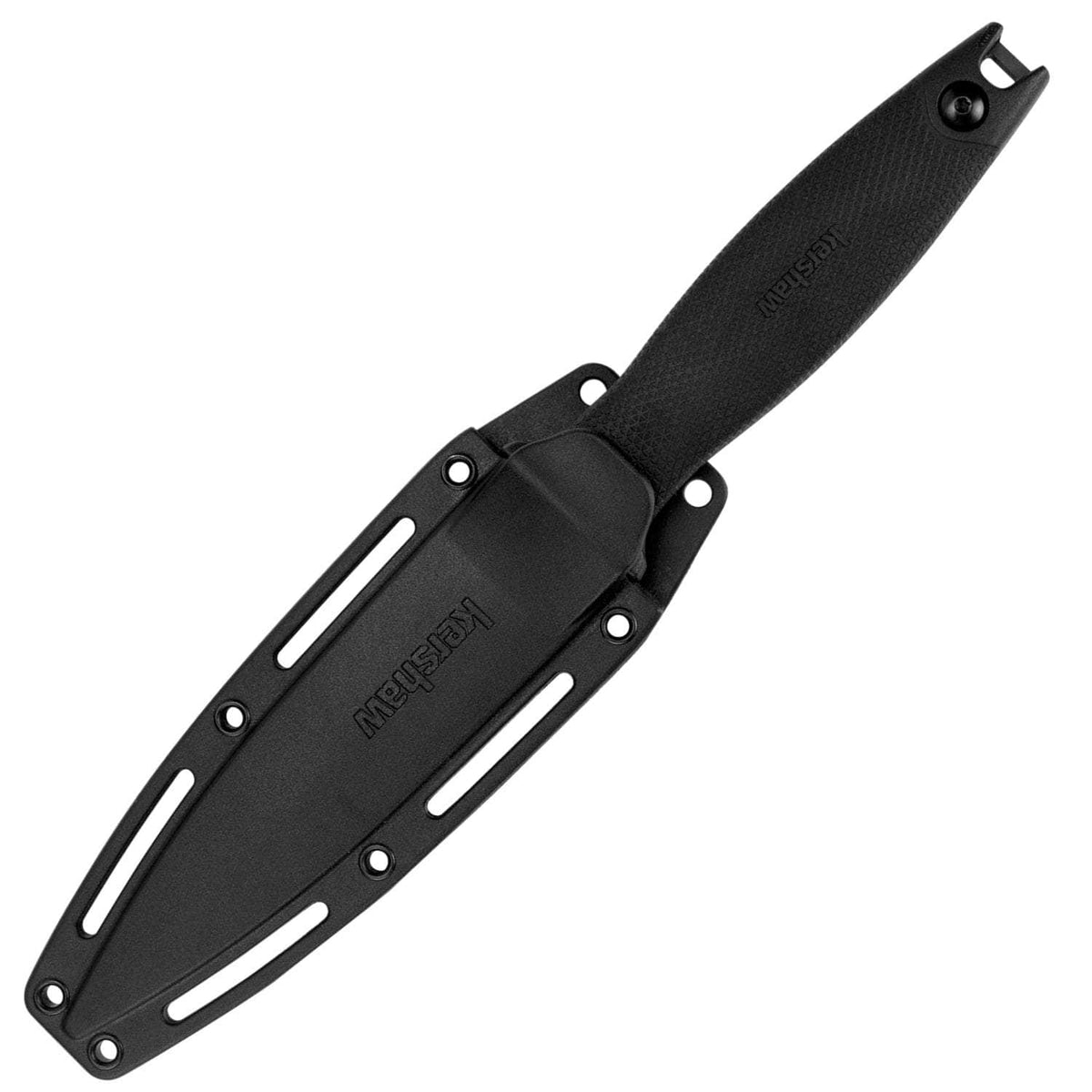 Kershaw Secret Agent Boot Knife, 4.4" Blade, GFN/Rubber Handle - 4007