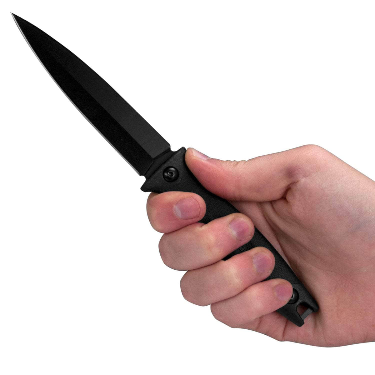 Kershaw Secret Agent Boot Knife, 4.4" Blade, GFN/Rubber Handle - 4007