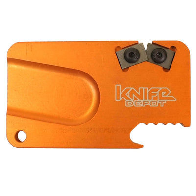 Knife Depot Redi-Edge Sharpener, 20 Degree Angle, Bottle Opener