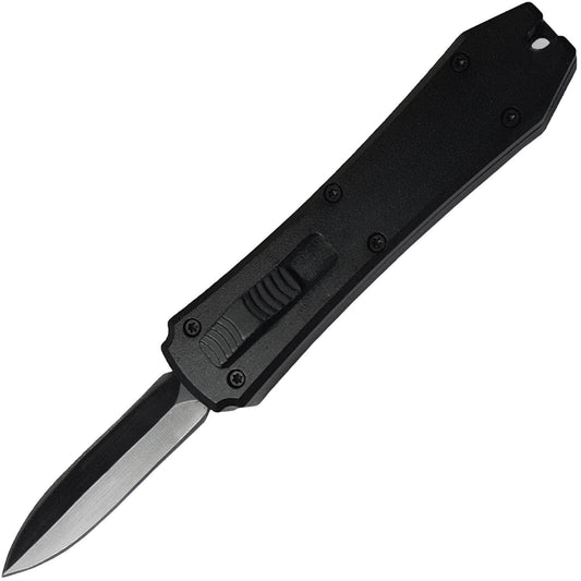 Legends Micro OTF Stiletto, 2" Blade, Aluminum Handle - 9931-1BK