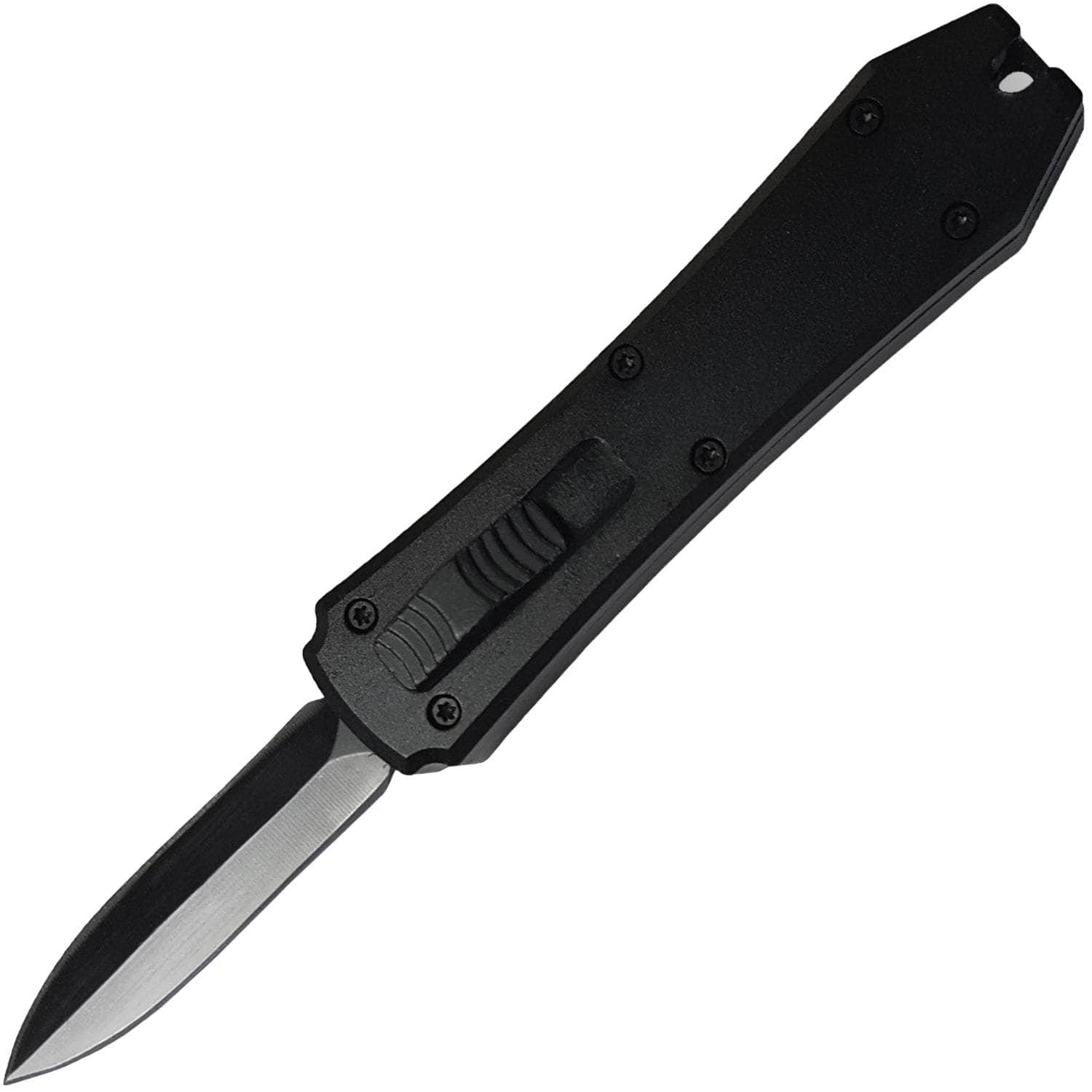 Legends Micro OTF Stiletto, 2" Blade, Aluminum Handle - 993-BK