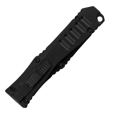 Legends Micro OTF Blade Knife Black Out The Front Tanto Blade