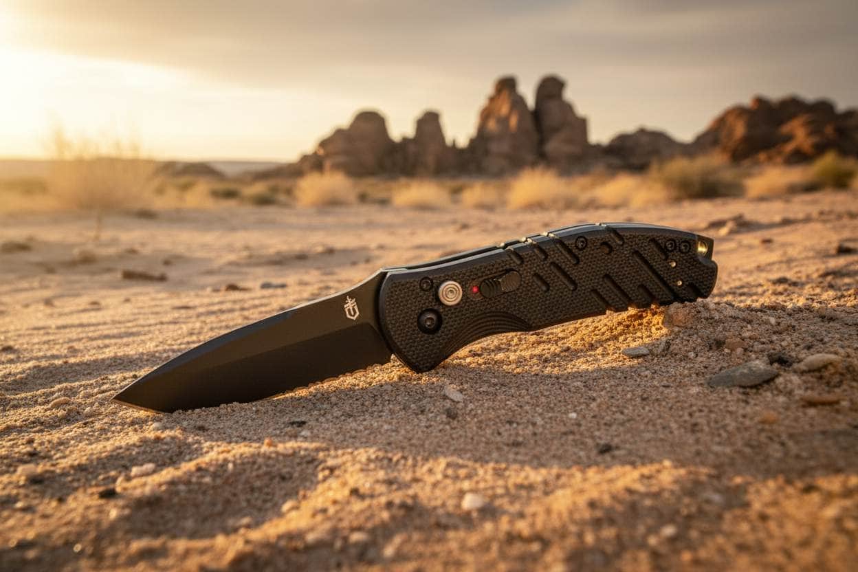 Gerber Propel Auto GB-30-000842N – 420HC Tanto Automatic Knife
