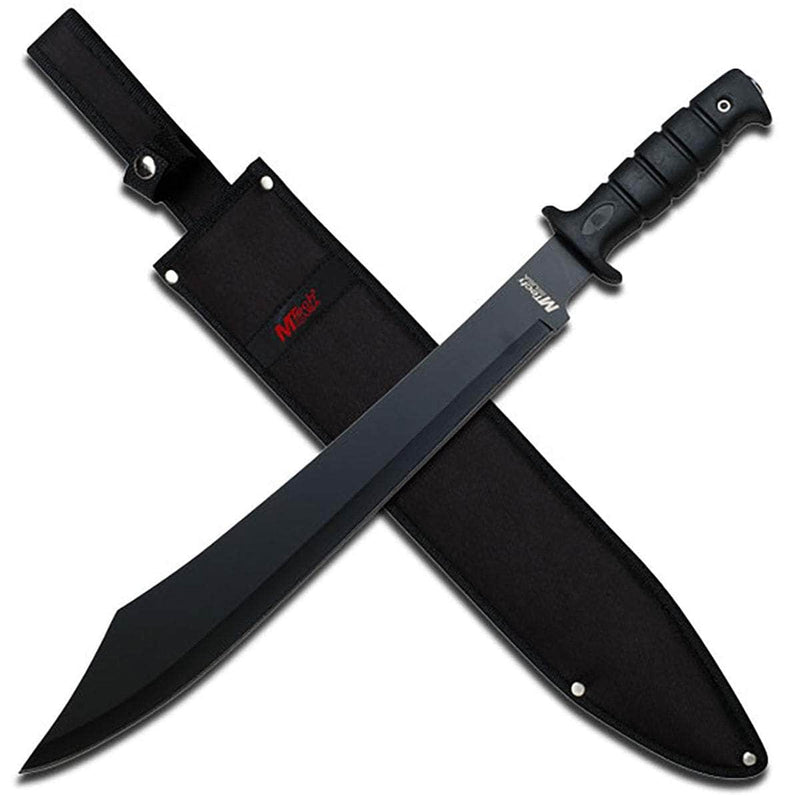 MTech USA Machete Fixed Blade, 15" Blade, ABS Handle, Sheath - MT-20-07M