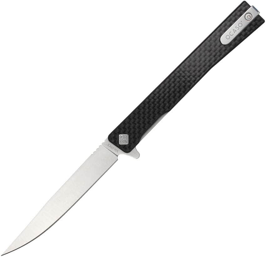 Ocaso Solstice OCA10CFS – Carbon Fiber, Satin S35VN Gentleman’s Knife