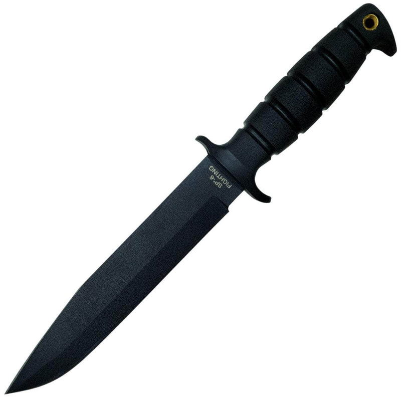Ontario SP6 Spec Plus Fighting Knife, 8" Blade, Kraton Handle, Sheath