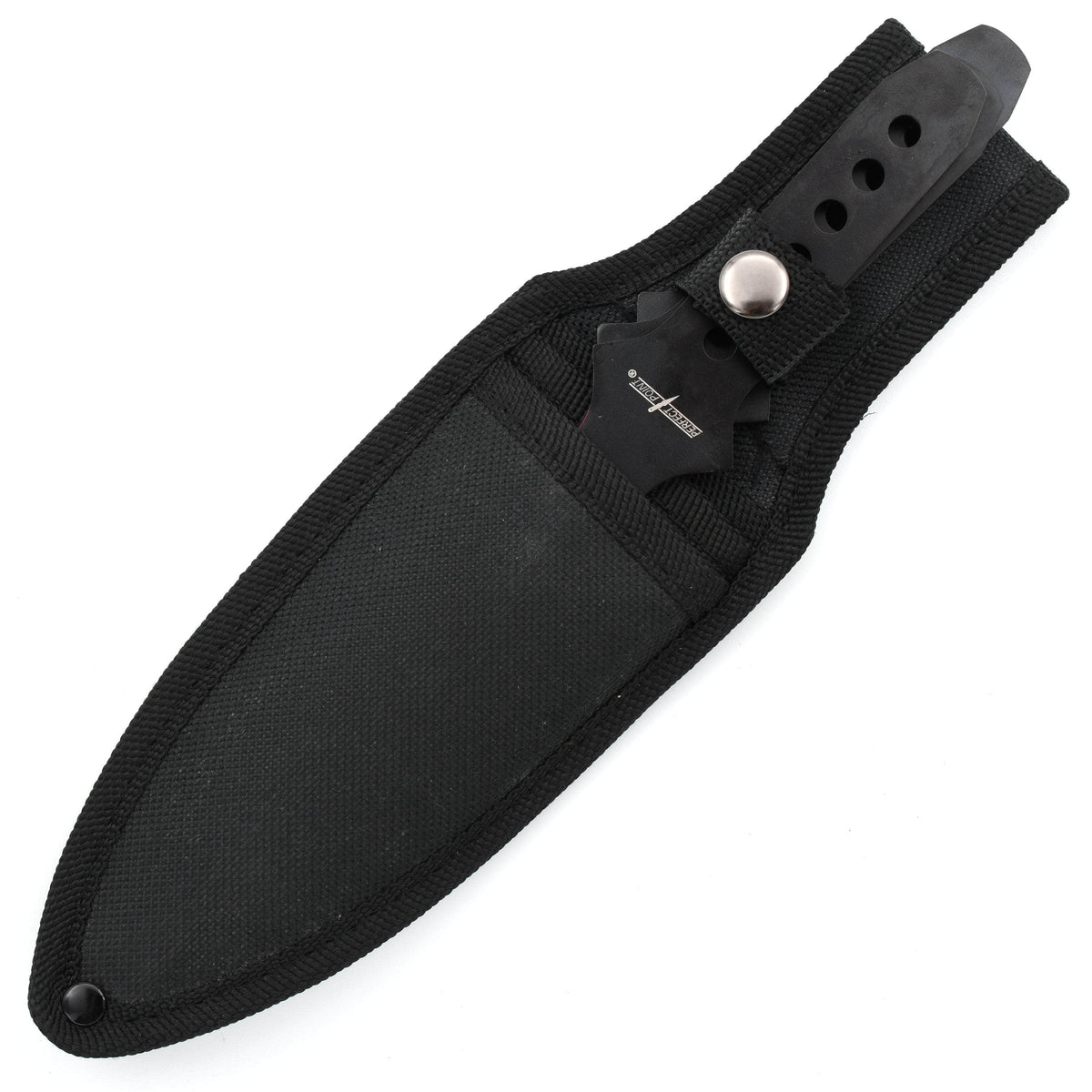 Perfect Point Throwing Knife Set, 3 9" Knives, Nylon Sheath - PP-114-3RGB
