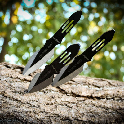 Perfect Point Thunder Bolt Throwing Knife 3-Piece Set - RC-595-3