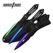 Perfect Point PP-598-3GBP – Set of 3 Throwing Knives