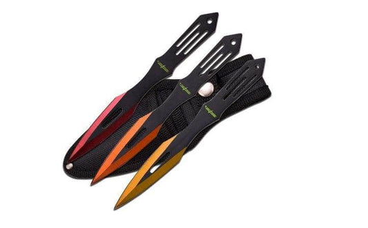 Perfect Point PP-598-ROY — Set of 3 Throwing Knives