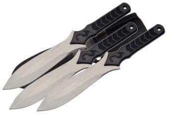 Rite Edge 210711 Throwing Knife Set – Three 10-Inch Throwers with Sheath