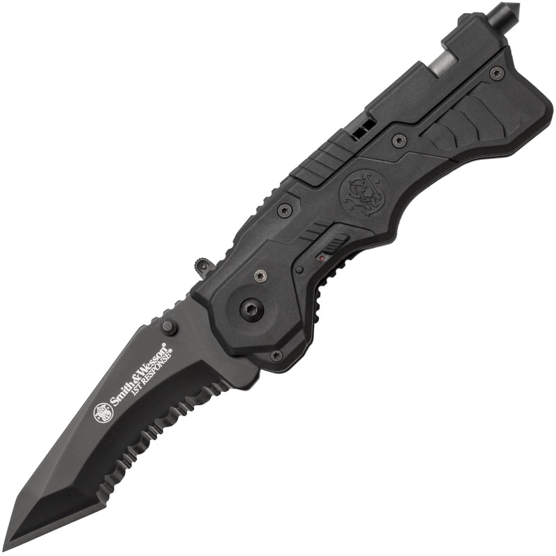 Smith & Wesson 1st Response Rescue Tool, 3.4" Assisted Blade, GFN Handle - SW911B