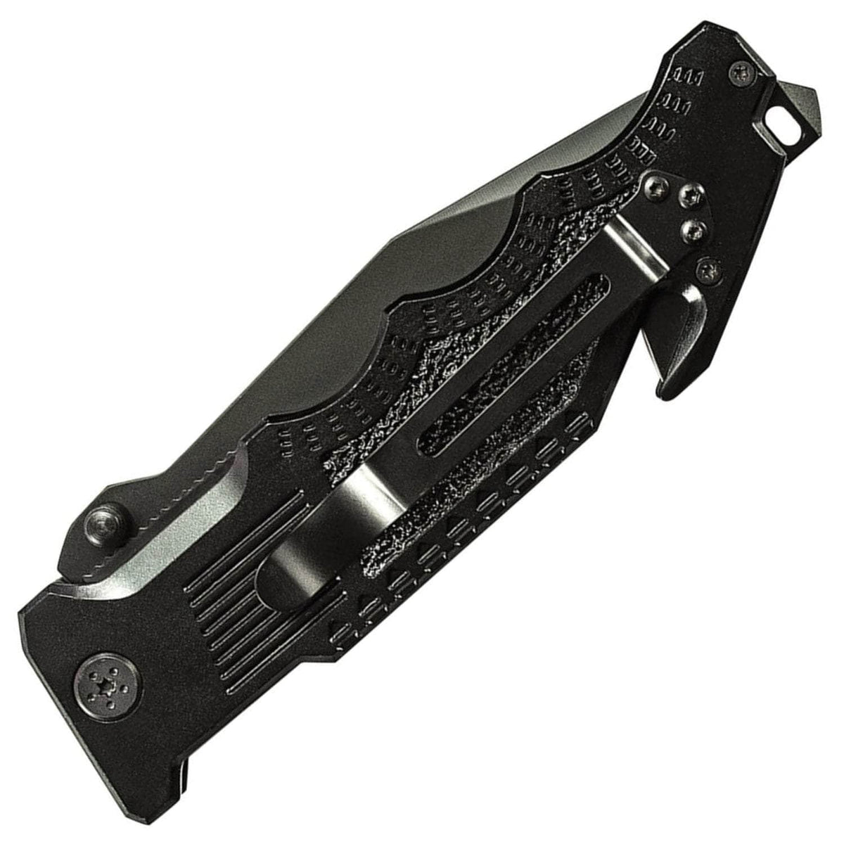 Smith & Wesson Border Guard, 4.4" ComboEdge Blade, Aluminum Handle - SWBG2TS