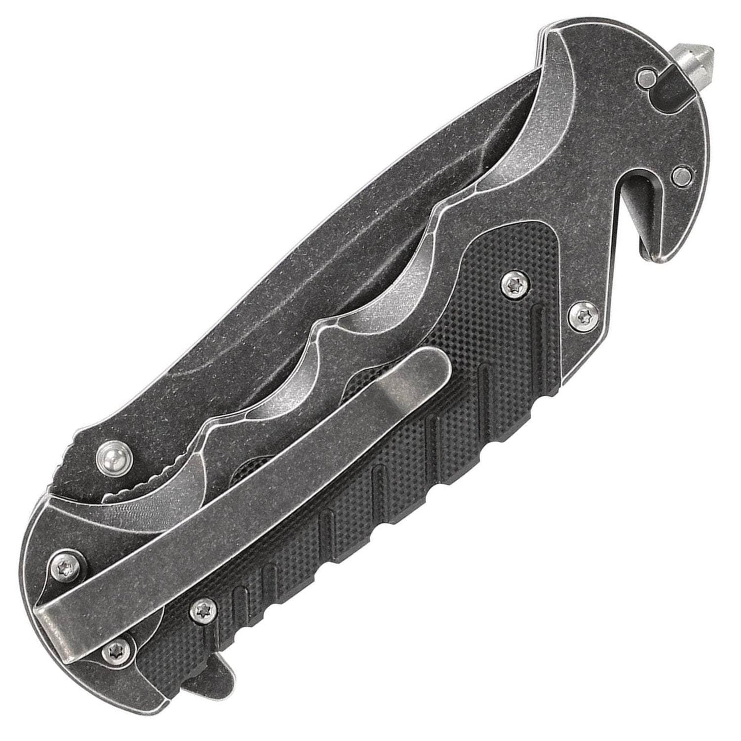 Smith & Wesson Border Guard, 3.49" Blade, Stainless Steel Handle - SWBG10S