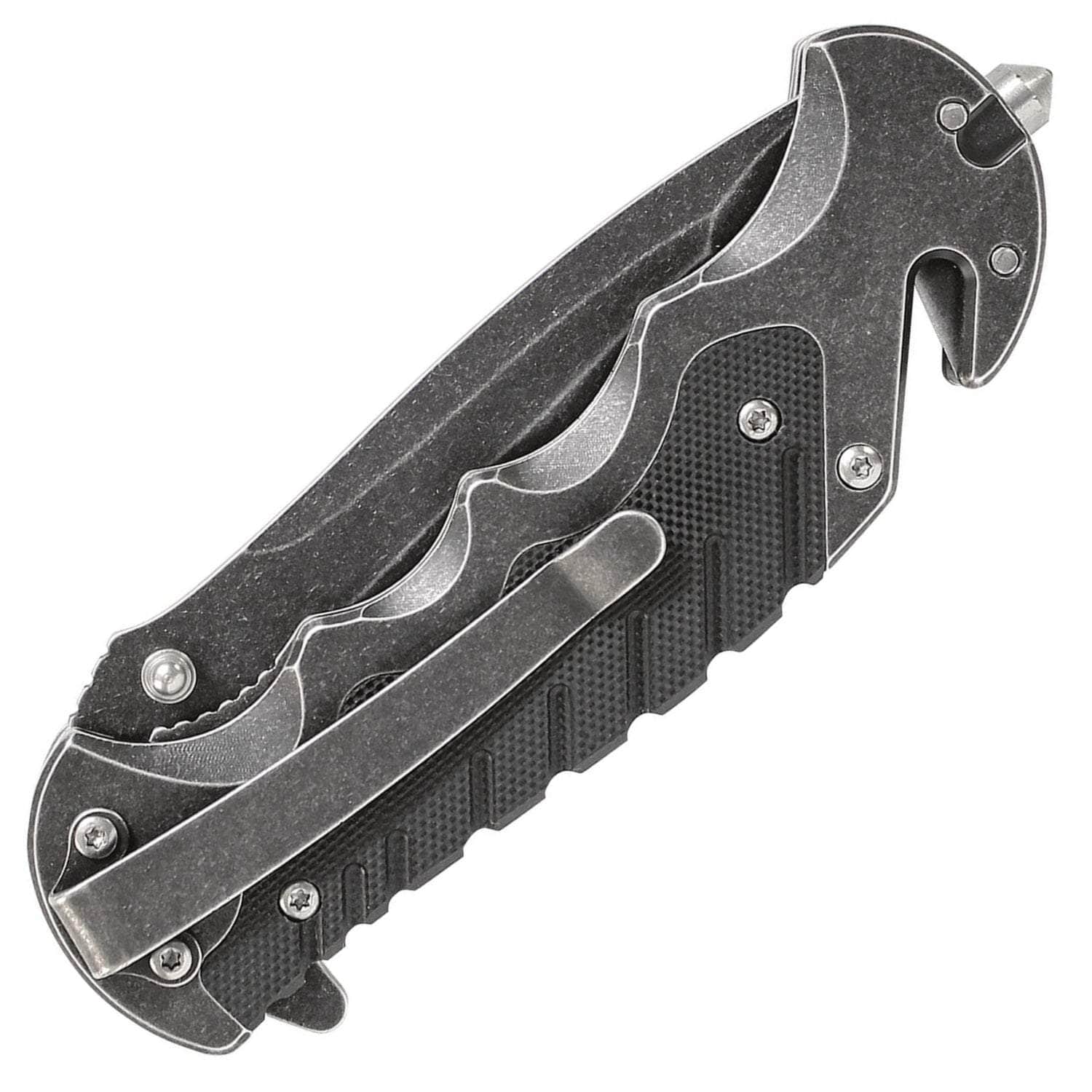 Smith & Wesson Border Guard, 3.49" Blade, Stainless Steel Handle - SWBG10S