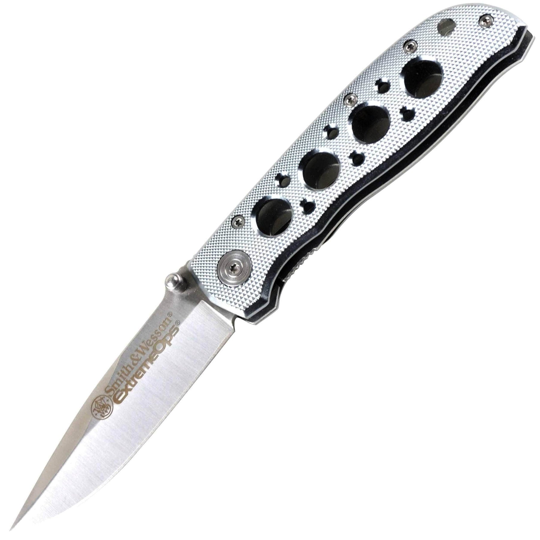 Smith & Wesson Extreme Ops Folder, 3.22" Blade, Aluminum Handle - CK105H