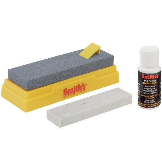 Smith's 2-Stone Knife Sharpening Kit, Medium Fine Stones - SK2