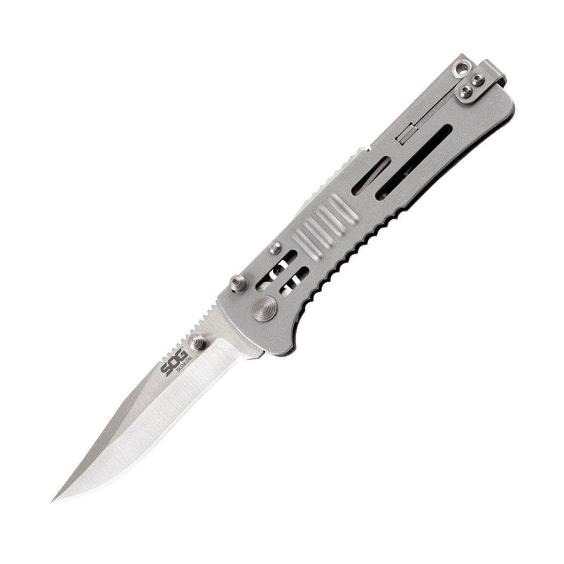 SOG SlimJim SJ31-CP Assisted Folding Knife – 3.18" Satin AUS-8