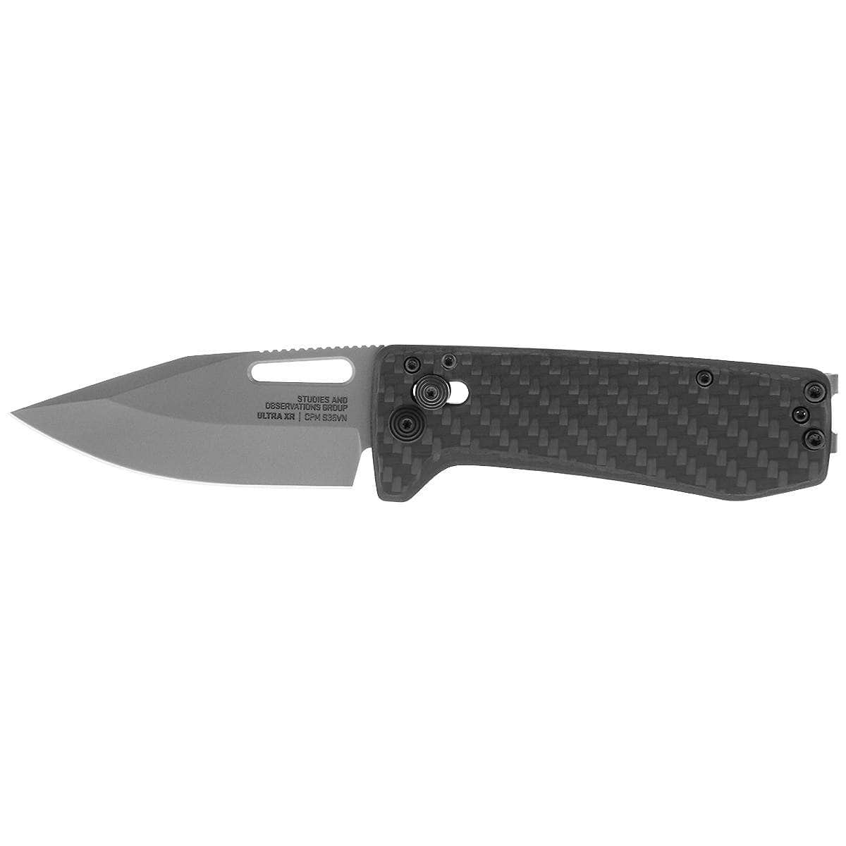 SOG Ultra XR Carbon + Graphite 12-63-01-57 – S35VN, Carbon Fiber