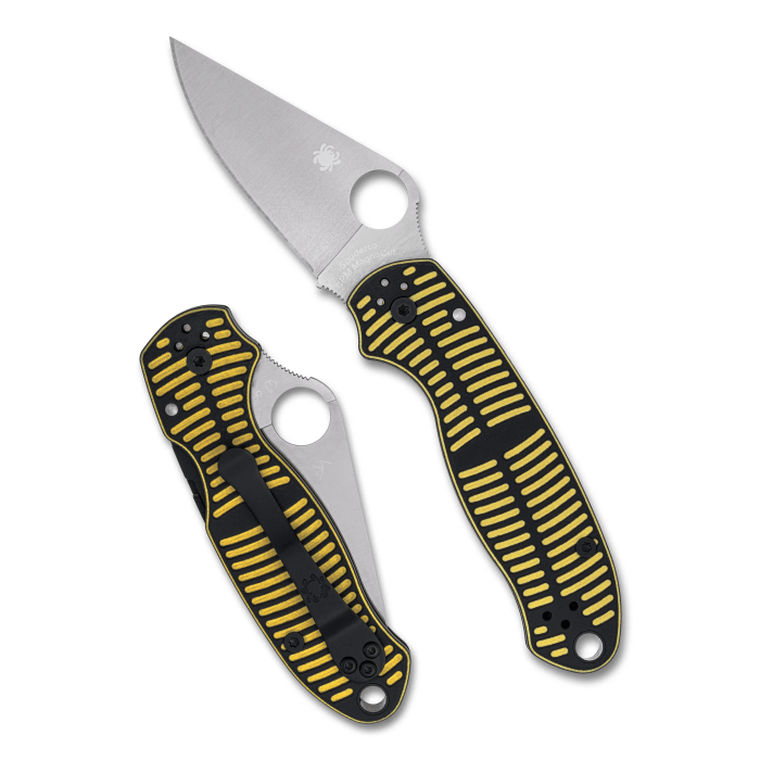 Spyderco Para 3 Salt C223GBKYLMCP – MagnaCut Yellow/Black G-10