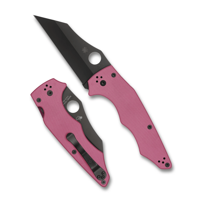 Spyderco Yojumbo Sprint Run – Pink G-10, Black CPM-S30V Blade