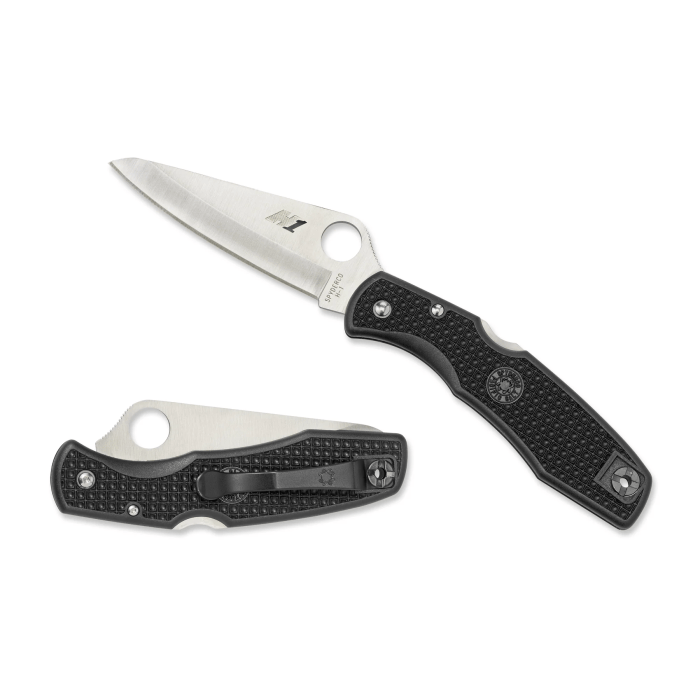 Spyderco Pacific Salt 2 C91PBK2 – 3.78" H-2 Plain Edge Folding Knife