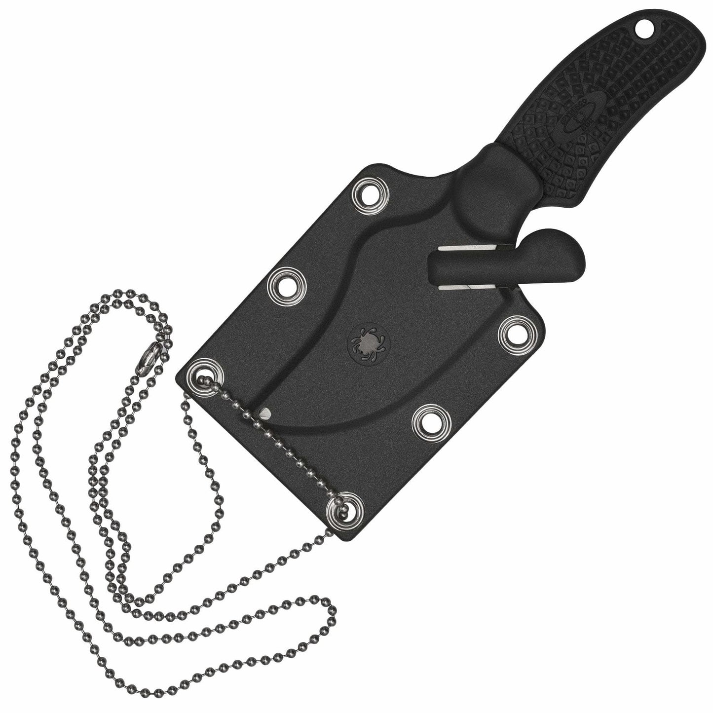 Spyderco ARK "Always Ready Knife" Neck Knife, 2.96" H1 Steel Blade, FRN Handle - FB35PBK