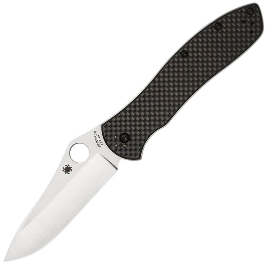 Spyderco Bradley Folder 2, 3.6" M4 Blade, Carbon Fiber/G10 Handle - C134CFP2