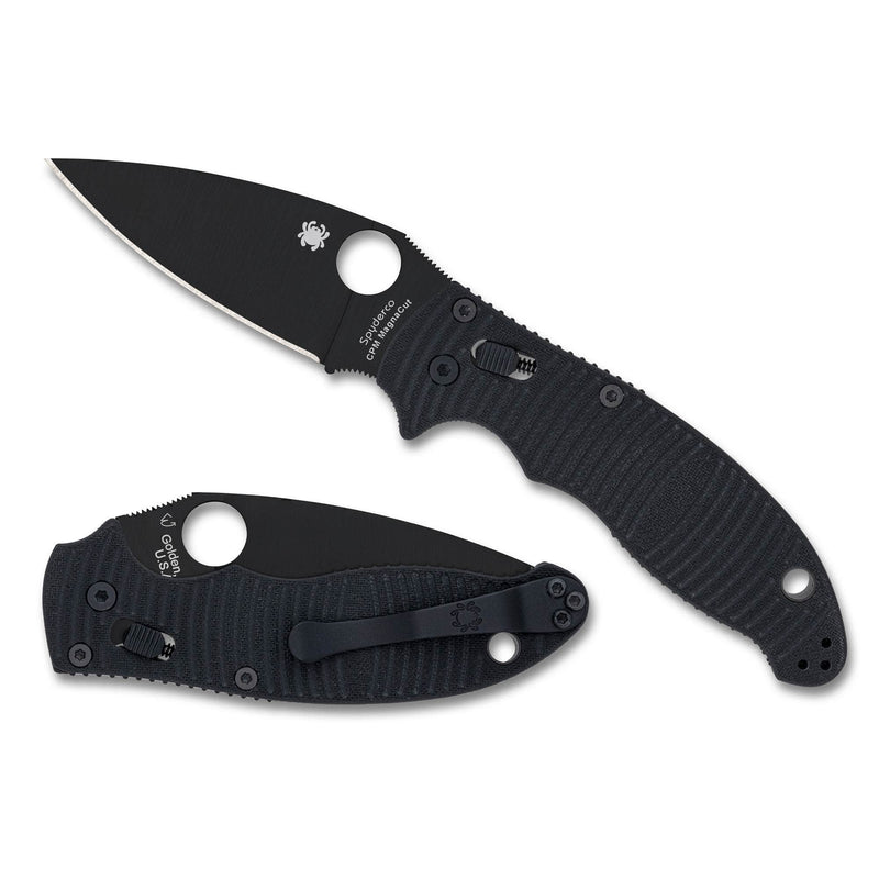Spyderco Manix 2 Salt C101GMCBKP2 – MagnaCut Black G10 Knife